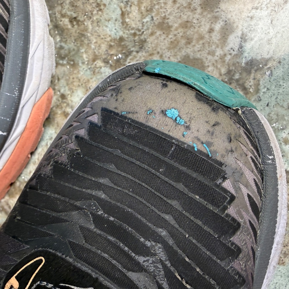 Hoka One One Arahi Women 10 Black Coral Teal Stability Running Shoes 1016259 - Picture 2 of 7